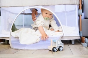 Pat multifunctional Momi SMART Bed 4-in-1 cu saltea reglabil pe inaltime pentru bebelusi - Img 15