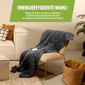 Patura electrica Tristar BW-4781, 180 x 120 cm, fleece, 10 setari temperatura - Img 7