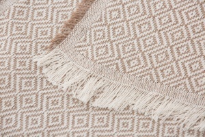 Patura multifunctionala Todocama, 125 x 180 cm, culoare sandbeige - Img 3