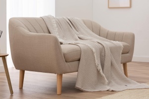 Patura multifunctionala Todocama, 230 x 260 cm, culoare bej - Img 5