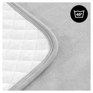 Patura pentru bebelusi hauck Snuggle N Dream, 100 bumbac, gri, cu gluga - Img 7