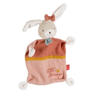 Paturica de plus Hase Princess Fehn 31 cm, din bumbac, cu broderie personalizata