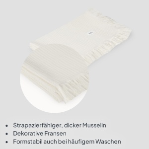 Paturica Lionelo Bamboo Blanket 100 Bumbac Antibacteriana 6 Straturi 100x70 cm - Img 5