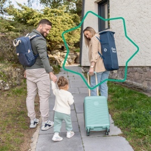 Patut de calatorie Badabulle Easy Clip cu saltea, usor, compact, 0-3 ani - Img 8