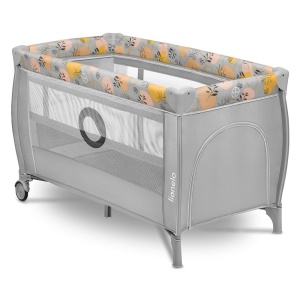 Patut de calatorie Lionelo Stefi Plus, capacitate 15 kg, cu saltea si roti - Img 2