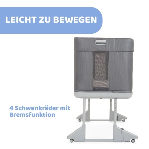 Patut multifunctional Chicco Next2Me Forever, 3 in 1, ajustabil pe inaltime, cu saltea inclusa - Img 7