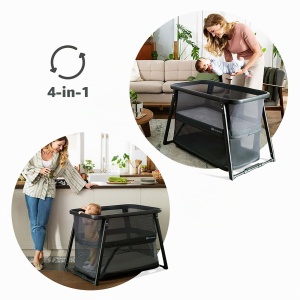 Patut pentru copii Kinderkraft SOFI Plus, 4 in 1, usor de transportat, alb - Img 3