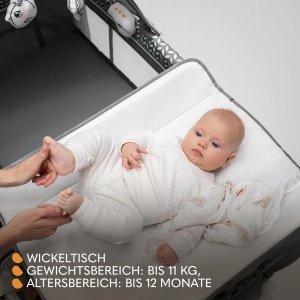 Patut pentru copii Lionelo Sven Plus 4 in 1, ajustabil pe 2 niveluri, design modern - Img 7