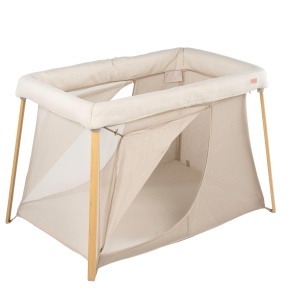 Patut pliabil BEABA 3 in 1, usor 6.8 kg, cu saltea si husa de transport - Img 1