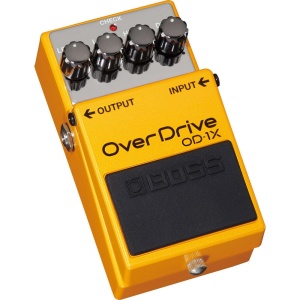 Pedal Overdrive BOSS OD-1X cu tehnologie MDP, design cromat