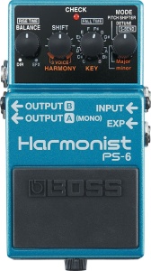 Pedal pentru chitara BOSS PS-6, 3-stimuri, NegruAlbastru