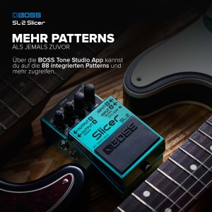 Pedala de efecte BOSS SL-2 Slicer pentru chitara, keyboard, DJ-uri, 88 pattern-uri - Img 5