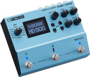 Pedala de Modulare BOSS MD-500, 12 Modi, 28 Tipuri de Modulare, 32 Bit ADDA - Img 1