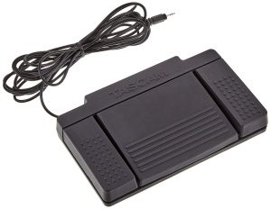 Pedala de picior Tascam RC-3F cu 3 pedale pentru control multifunctional