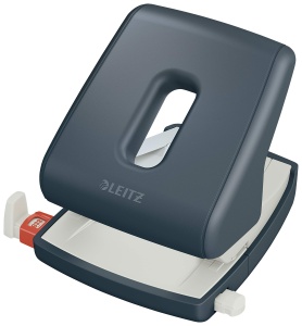 Perforator Leitz Cosy 30 foi Samtgrau compact si eficient