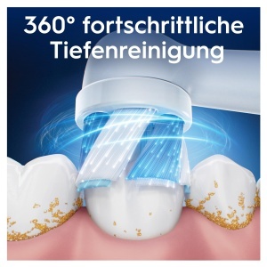Perie de dinti electrica Oral-B iO, 4 capete, alb, curatare superioara - Img 3
