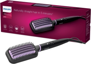 Perie de indreptat parul Philips StyleCare Essential BHH88000 Turmalin Ceramic ThermoProtect