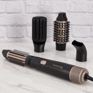 Perie de par cu aer cald Remington AS7500, 1000W, 4 accesorii - Img 2