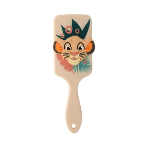 Perie de par Disney Simba 3D, pentru toate tipurile de par, cu maner antiderapant - Img 1