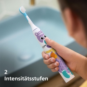 Perie electrica pentru copii Philips Sonicare HX360301 - Design Pet, cu timer si etui de calatorie - Img 7