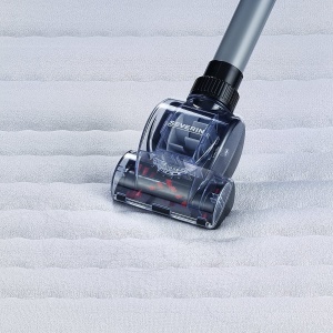 Perie mini turbo SEVERIN pentru aspiratoare de podea, accesoriu mini perie turbo, ideala pentru curatarea profunda a tapiteriei si saltelelor, inclusiv 2 mansoane reductoare, negru, TB 7215 - Img 3