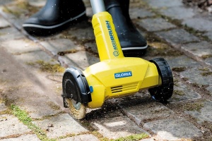 Perie pentru articulatii GLORIA din sarma de otel - perie de schimb originala pentru MultiBrush si WeedBrush | Perie de sarma pentru curatarea chitului si indepartarea buruienilor | Compatibil cu Gloria Electric Grout Cleaner | O 11 cm - Img 3