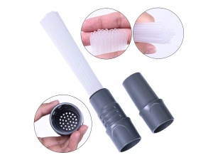 Perie pentru tuburi aspirator BEPER 50.900, 30 tuburi, gri, lungime ajustabila - Img 3