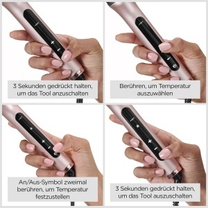 Perie termica BaByliss HSB200E 38mm Control ionic anti-frizz 4 setari de temperatura - Img 4