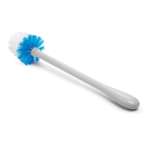 Perie WC OXO Good Grips Compacta cu Suport, Culoare Gri, Design Ergonomic - Img 6