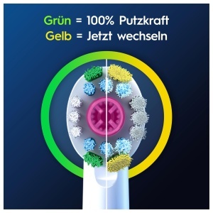 Perii de schimb Oral-B Pro 3DWhite, 16 bucati, alb, cu cupa de polish - Img 6