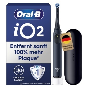 Periuta de dinti electrica Oral-B iO Series 2, albastra, 3 moduri de curatare, cu etui de calatorie