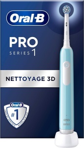 Periuta de dinti electrica Oral-B Pro Series 1, tehnologie 3D, albastra, reincarcabila