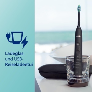 Periuta de dinti electrica Philips Sonicare DiamondClean 9000 HX991109 Negru 4 moduri de curatare cu aplicatie - Img 7