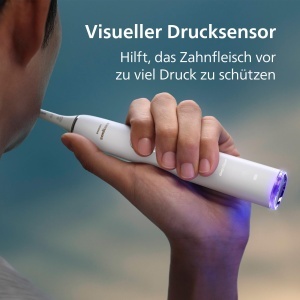 Periuta de dinti electrica Philips Sonicare DiamondClean Smart 9400, Alb, 4 moduri, 3 intensitati - Img 5