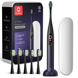 Periuta electrica Oclean X Series Pro, 3 moduri, 32 intensitati, mov