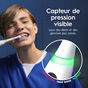 Periuta electrica Oral-B iO 6N, Alb, cu etui de calatorie - Img 5