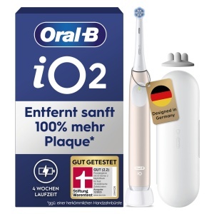 Periuta electrica Oral-B iO Series 2 Roz 3 moduri de curatare cu etui de calatorie
