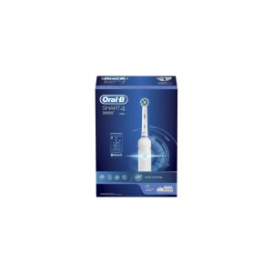 Periuta electrica Oral-B Smart 4 4000N, alb, cu feedback in timp real, 2 periute incluse - Img 4