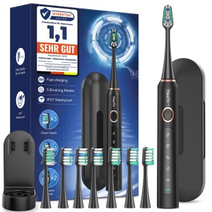 Periuta electrica pentru adulti si copii YTEATH PRO, 8 capete, 90 zile autonomie