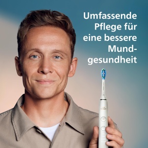 Periuta electrica Philips Sonicare DiamondClean 9000 HX991462 Alb Tehnologie sonica 4 moduri de curatare - Img 2