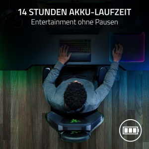 Perna audio wireless Razer Clio, THX Spatial Audio, 14 ore autonomie, Negru - Img 7