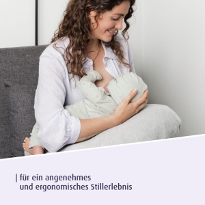 Perna de alaptare reer Mama Air ergonomica gonflabila cu husa detasabila ideala pentru calatorii - Img 2