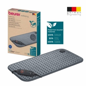 Perna electrica Beurer HK 123 Green Planet 6 trepte temperatura 60x30 cm material reciclat gri - Img 9