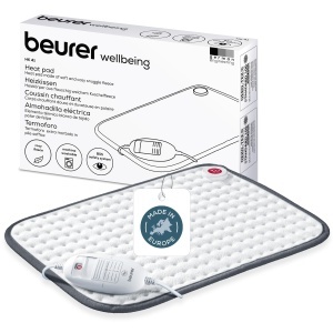 Perna electrica Beurer HK 41 3 trepte de temperatura material moale albgri 44x33 cm