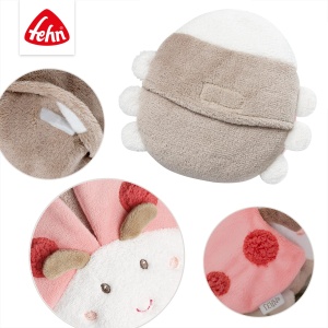 Perna Fehn Cherry Stone Baby Beetle - perna calda linistitoare si perna rece pentru bebelusi si copii de la 0+ luni - perna de cereale pentru cuptor - perna cu pietre de cires ca cadou pentru nastere - Img 4