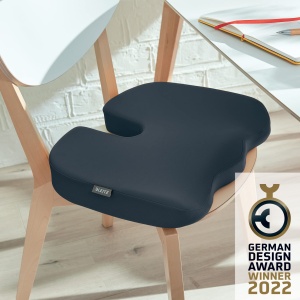 Perna ortopedica Leitz Ergo Cosy 52840089 Gri IGR-certificata pentru birou si acasa - Img 2