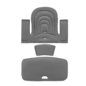 Perna pentru scaun inalt hauck, gri inchis, OEKO-TEX STANDARD 100, moale si usor de intretinut
