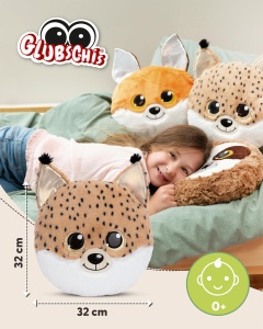 Perna pufoasa NICI GLUBSCHIS Luchs Lenzo 32 x 32 cm pentru copii - Img 3