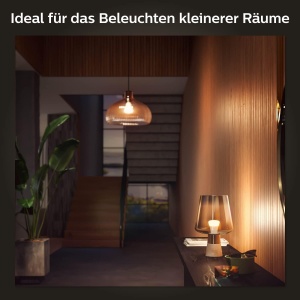 Philips Hue White E27 Four-Pack 4x800lm, lumina alba calda, reglabil, controlabil prin aplicatie, compatibil cu Amazon Alexa (Echo, Echo Dot) - Img 3