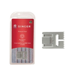 Piciorus de cusut SINGER Biesen pentru Biezen, design cu caneluri, ideal pentru tesaturi usoare